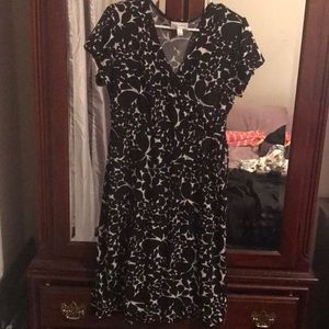 Gorgeous black and white dress